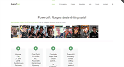 Desktop Screenshot of powerdrift.no